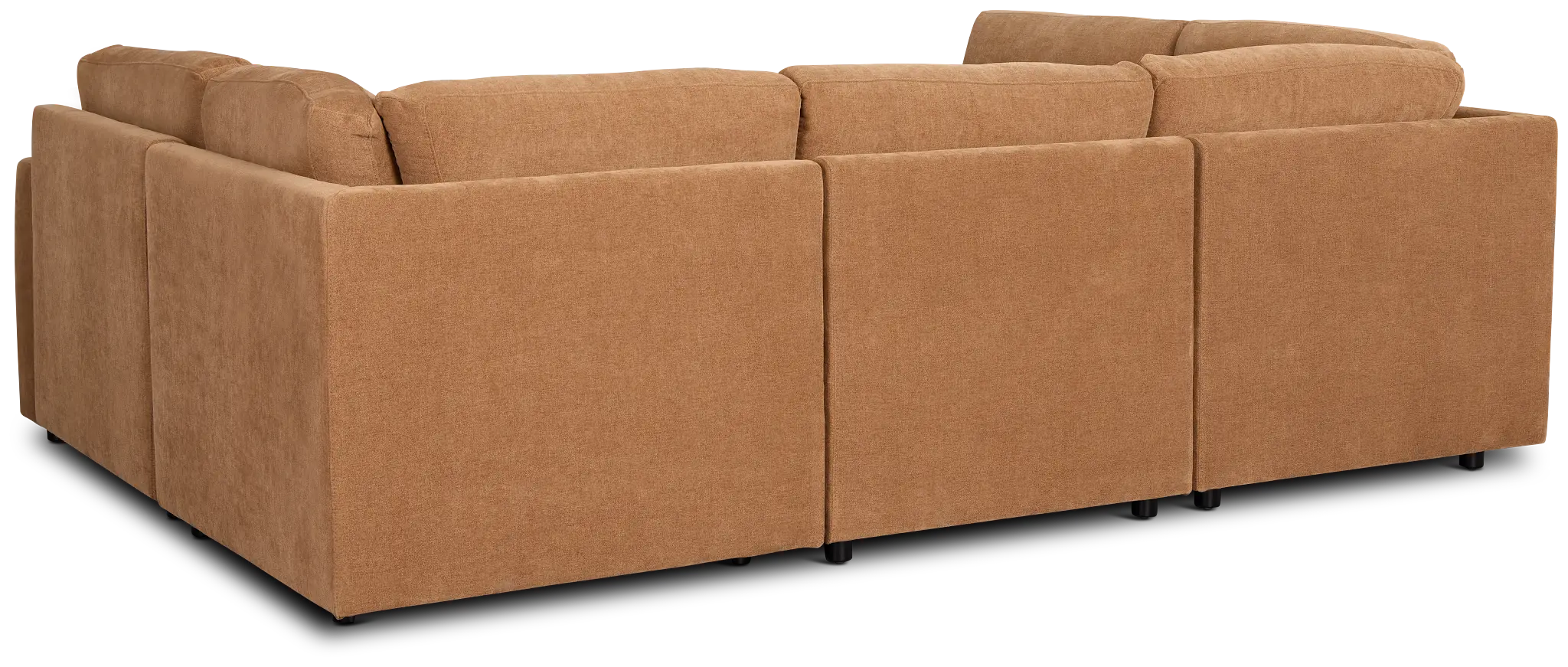 Addie Brown Fabric 6-piece Pit Storage Sectional Addie Brown Fabric 6-piece Pit Storage Sectional