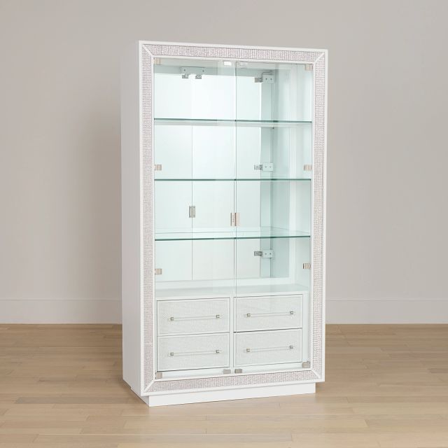 Milan White Curio