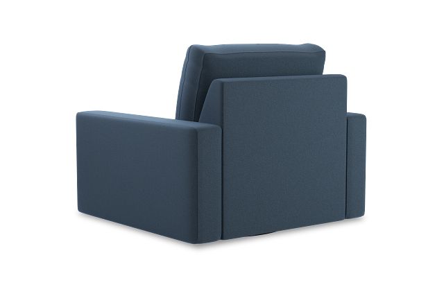 Edgewater Elite Blue Swivel Chair