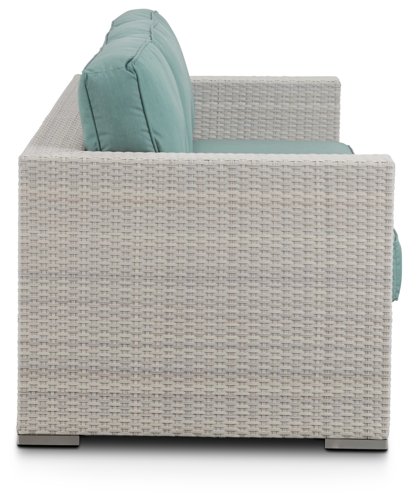 Biscayne Teal Sofa