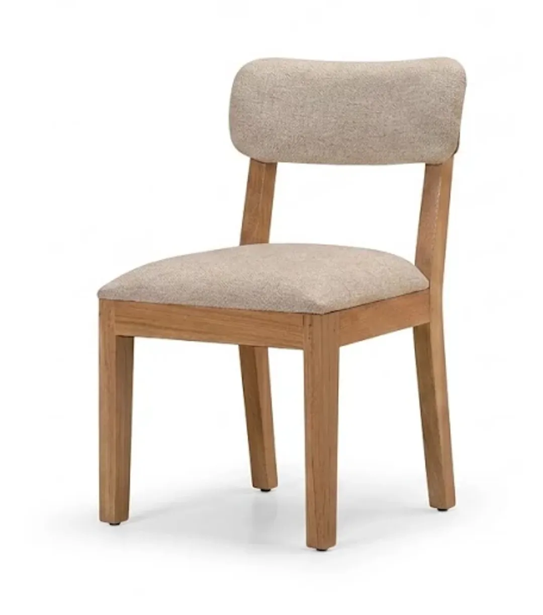 Carry Light Tone Upholstered Side Chair