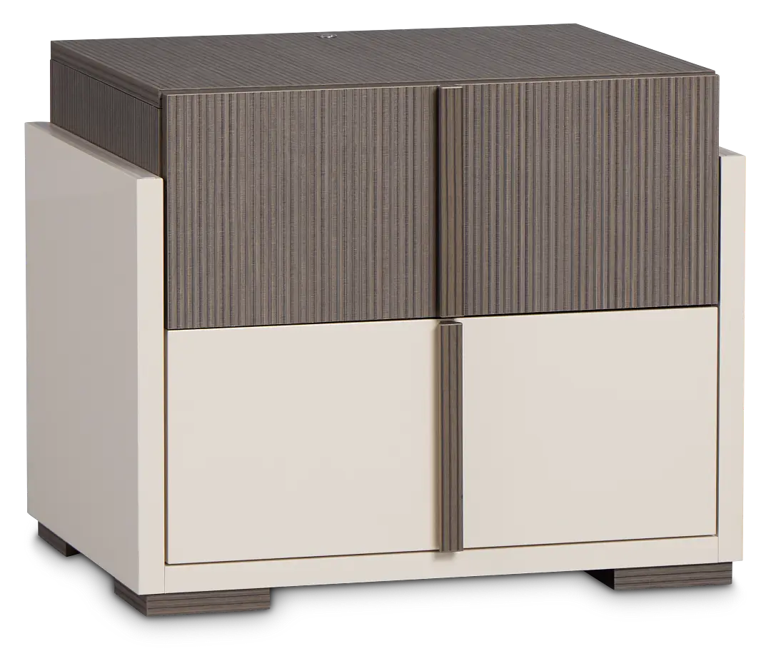 Sienna Two-tone Nightstand Sienna Two-tone Nightstand