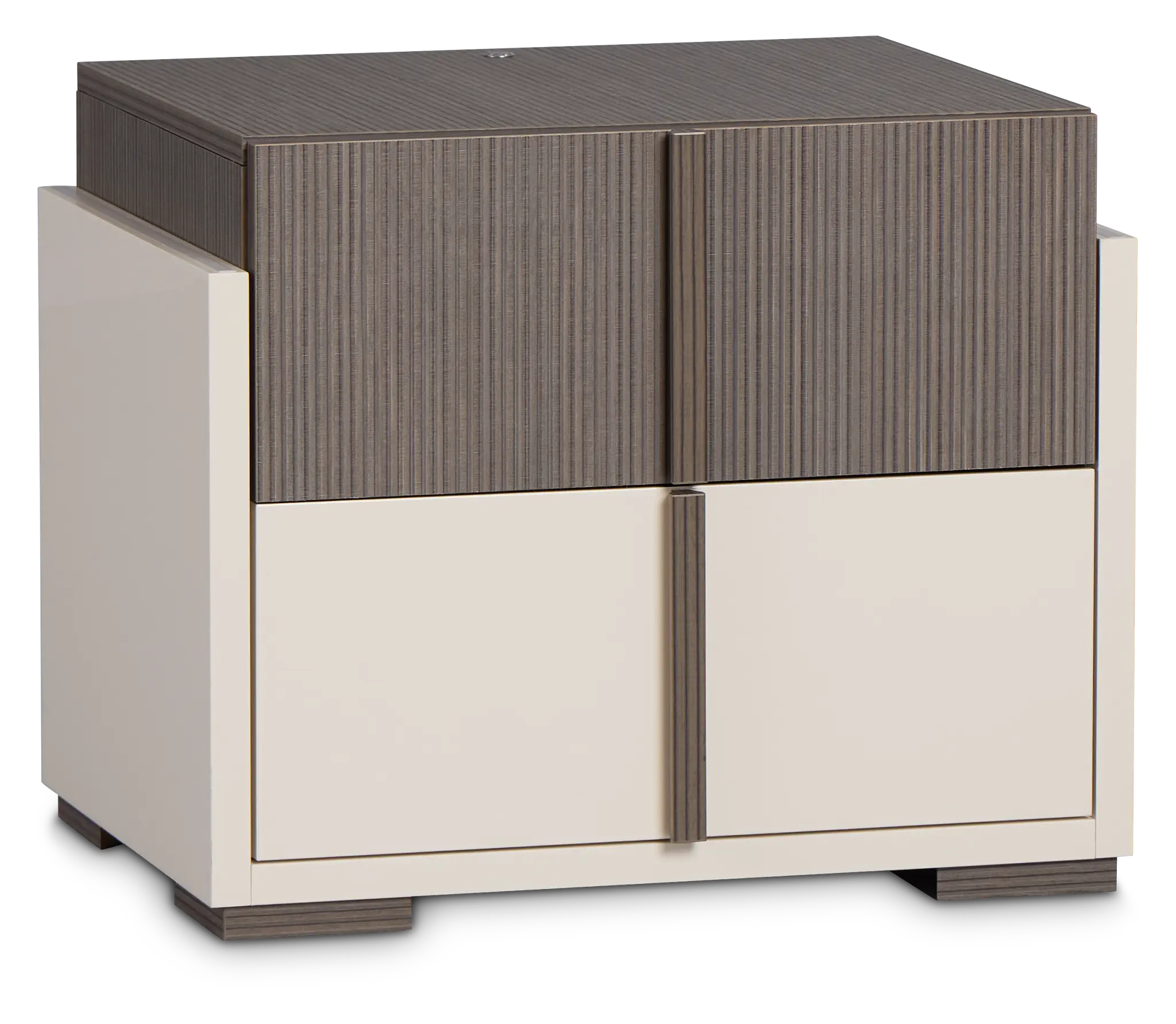 Sienna Two-tone Nightstand Sienna Two-tone Nightstand