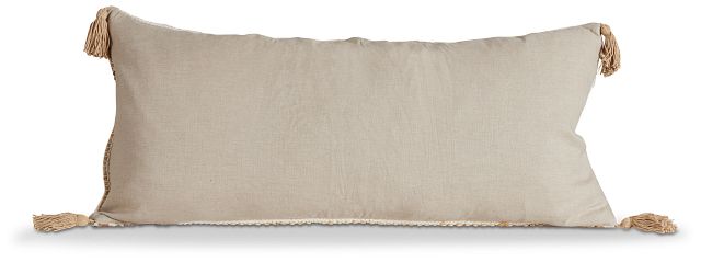 Finley Ivory Lumbar Accent Pillow