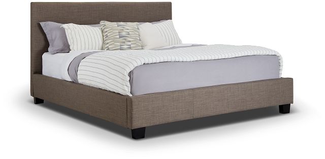 Madden Gray Uph Platform Bed