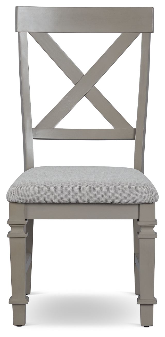 Marina2 Gray Wood Side Chair