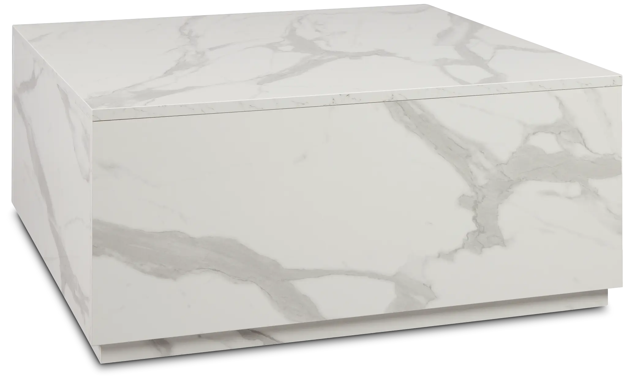 Modena White Square Coffee Table Modena White Square Coffee Table