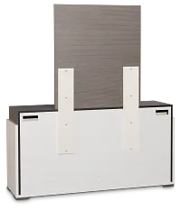 Sienna Two-tone Dresser & Mirror