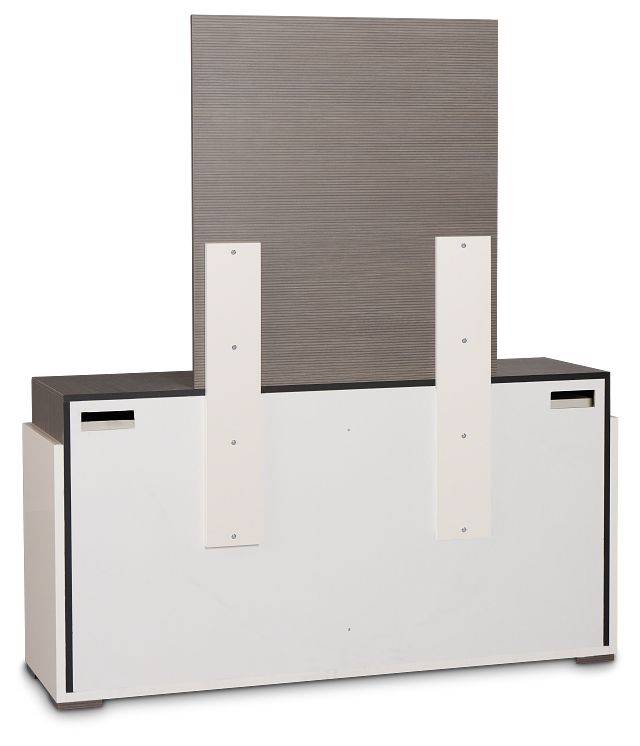 Sienna Two-tone Dresser & Mirror