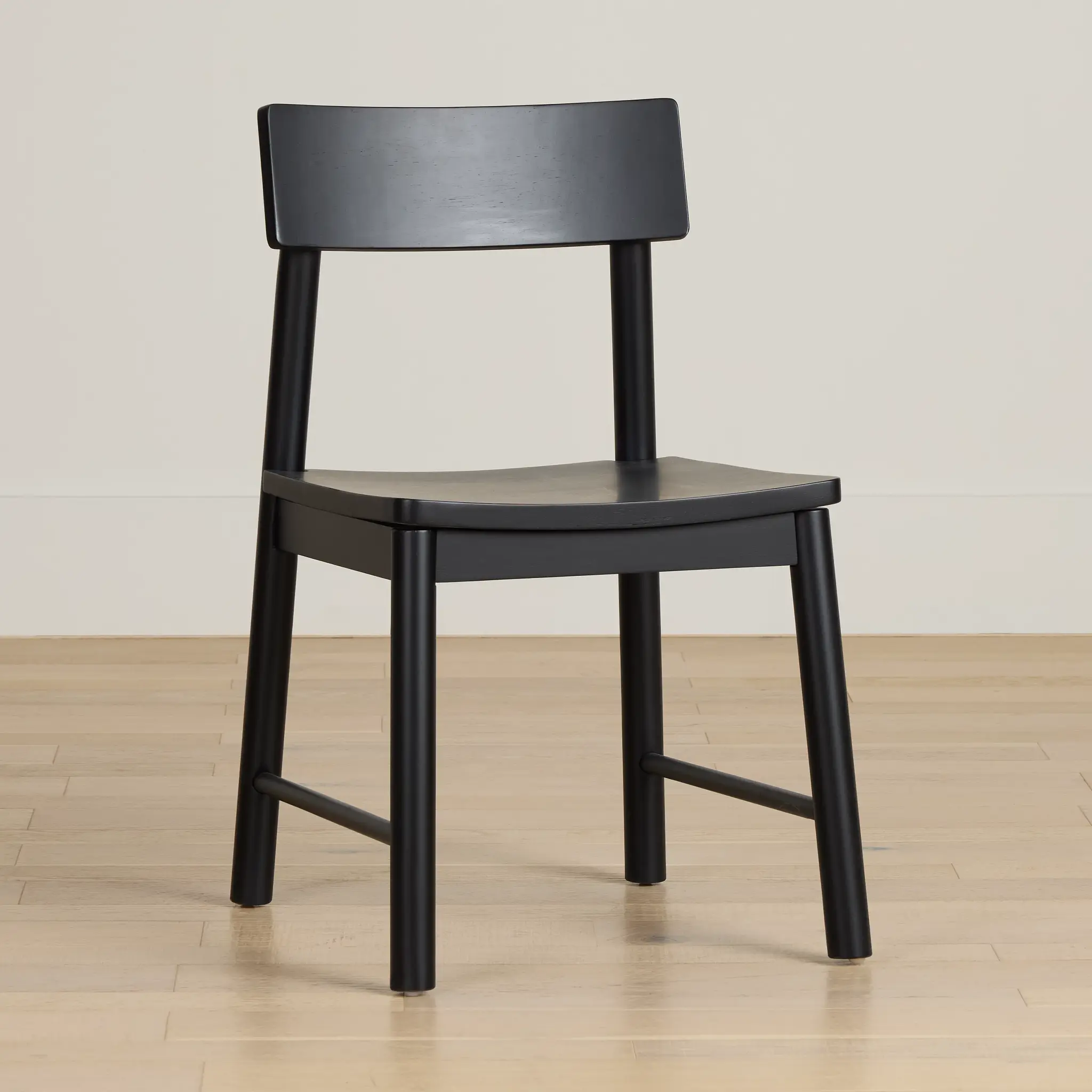 Highland Black Wood Side Chair Highland Black Wood Side Chair