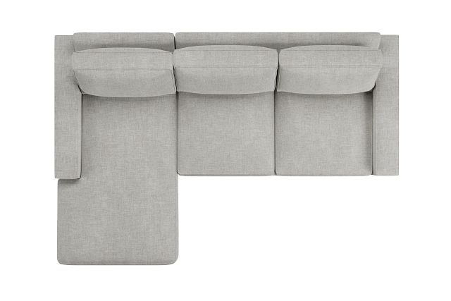 Edgewater Elevation Khaki Left Chaise Sectional