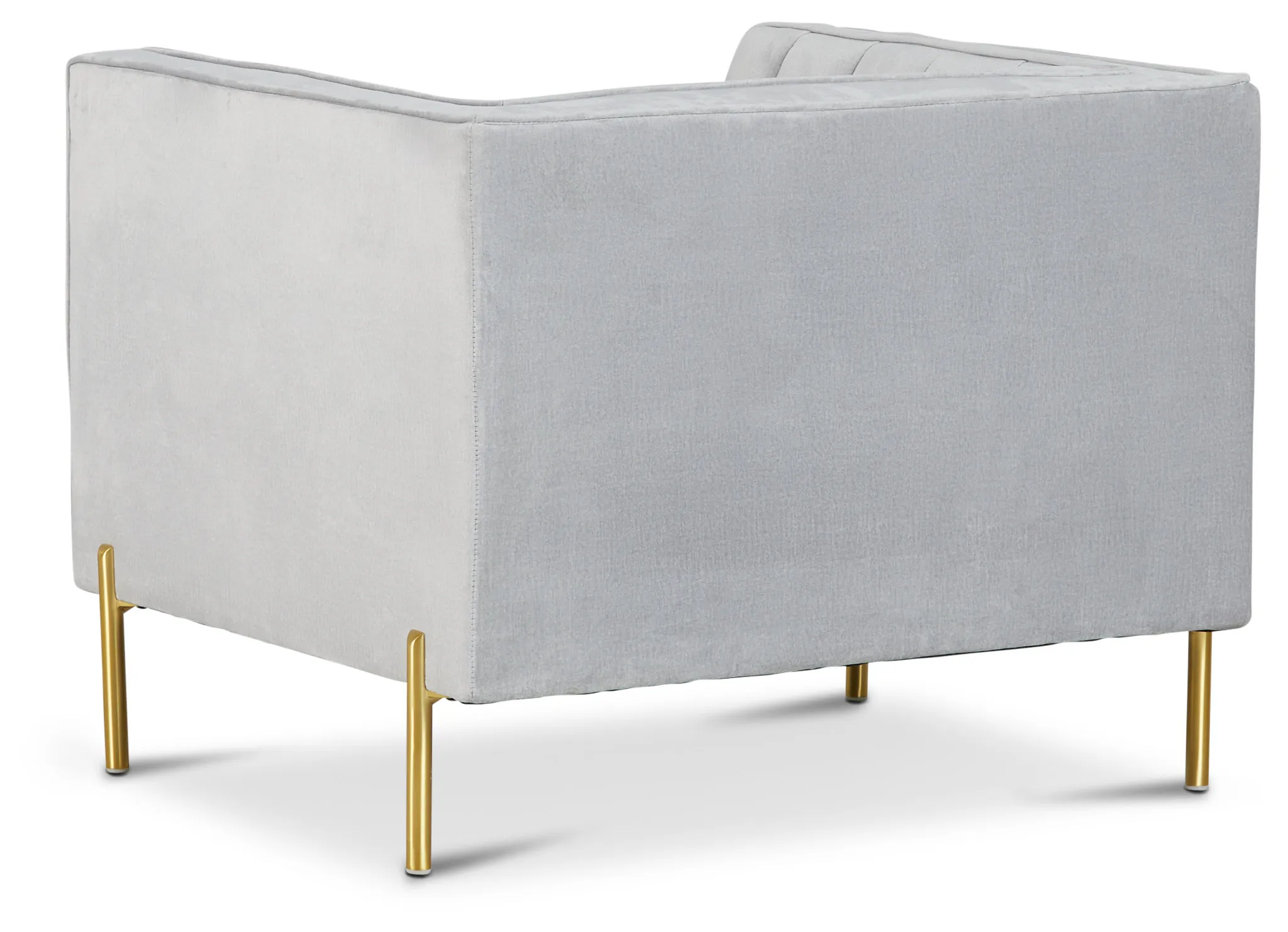 Bella Gray Velvet Chair