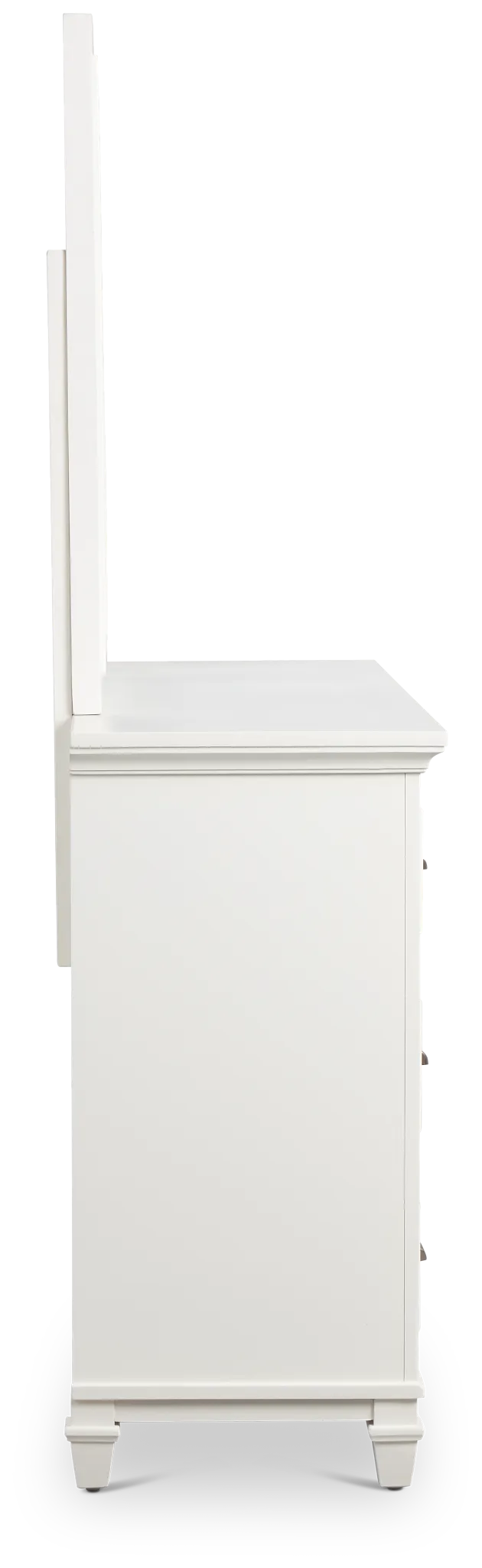 Cape Cod Ivory Dresser & Mirror