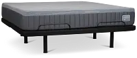 Kevin Charles By Sealy Hybrid Medium Plus Adjustable Mattress Set