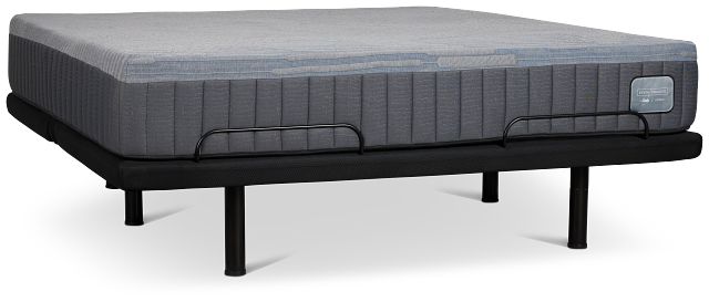 Kevin Charles By Sealy Hybrid Medium Plus Adjustable Mattress Set