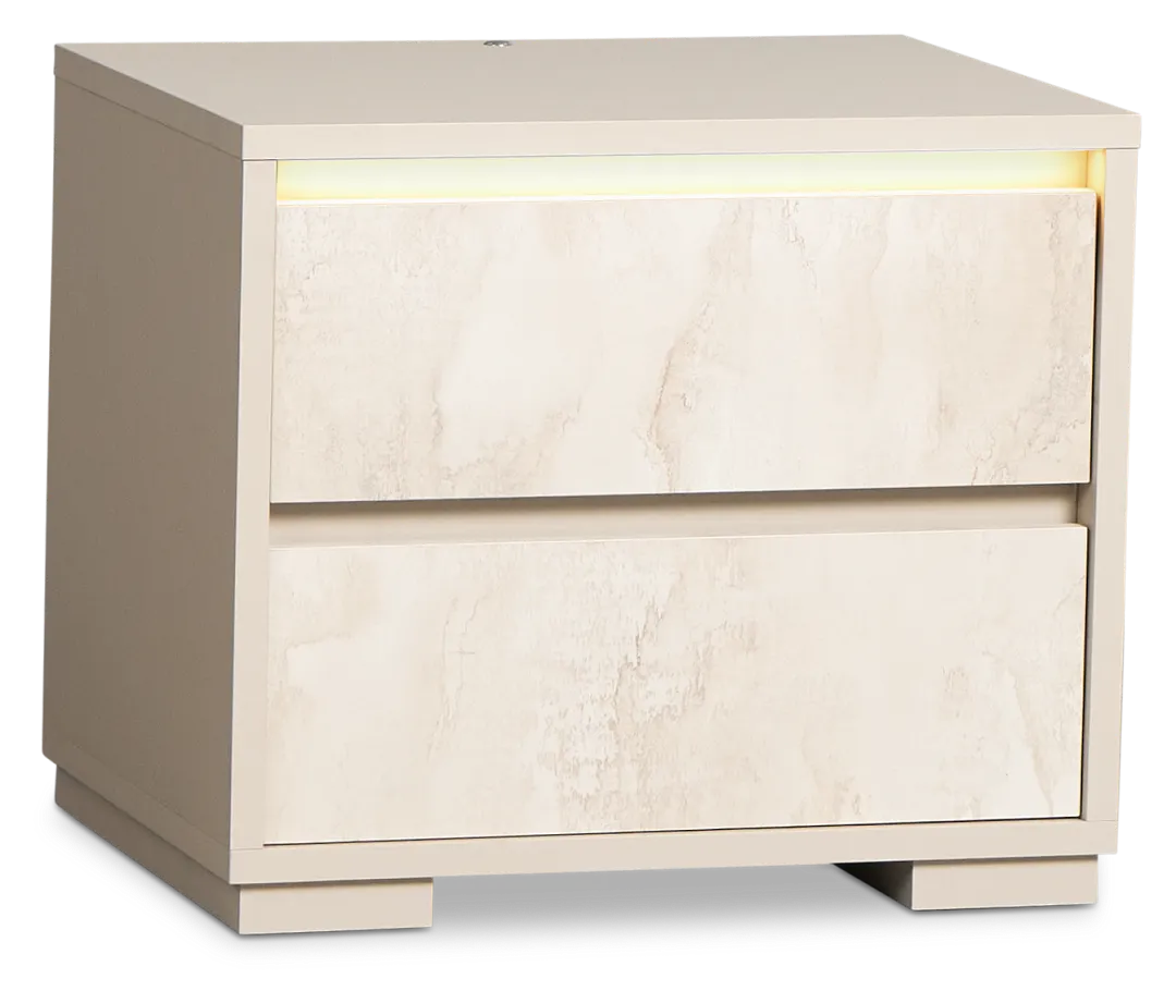 Valencia Light Tone Nightstand