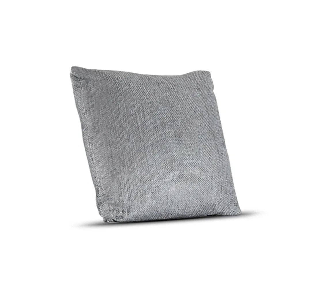 Alpha Light Gray 24" Accent Pillow