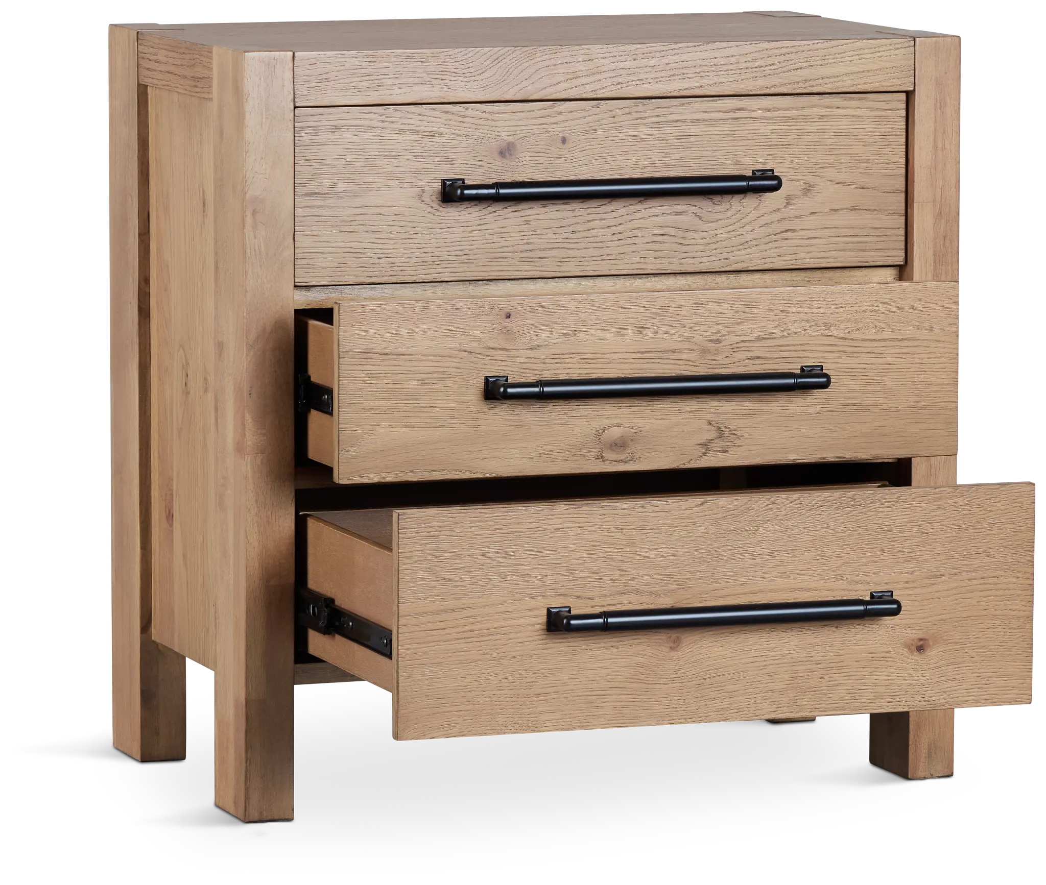 Tahoe Light Tone 3-drawer Nightstand Tahoe Light Tone 3-drawer Nightstand