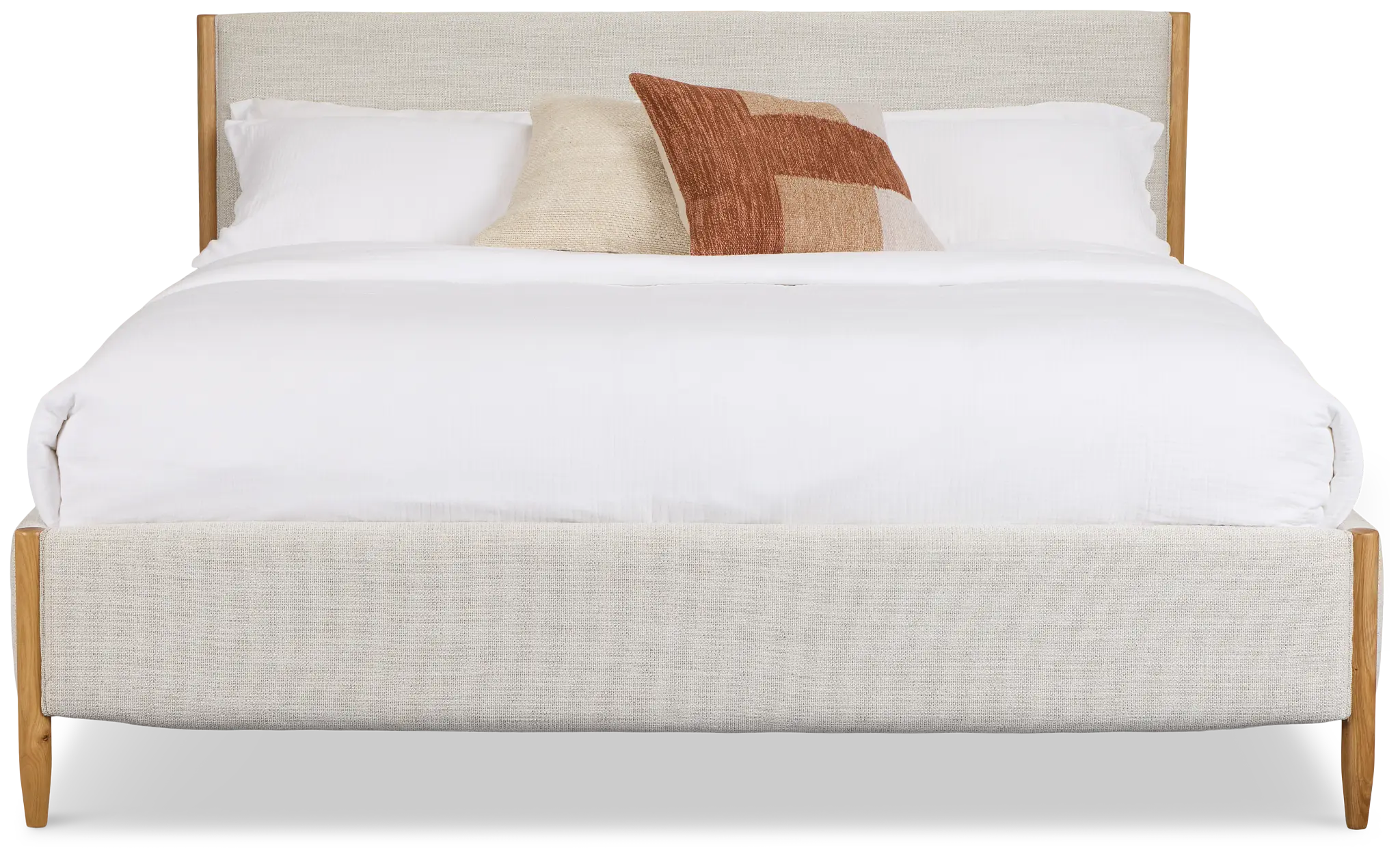 Stockton White Uph Panel Bed Stockton White Uph Panel Bed