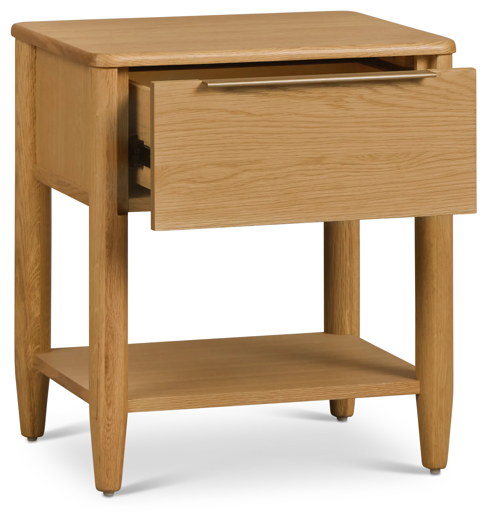 Stockton Light Tone Small Drawer Nightstand