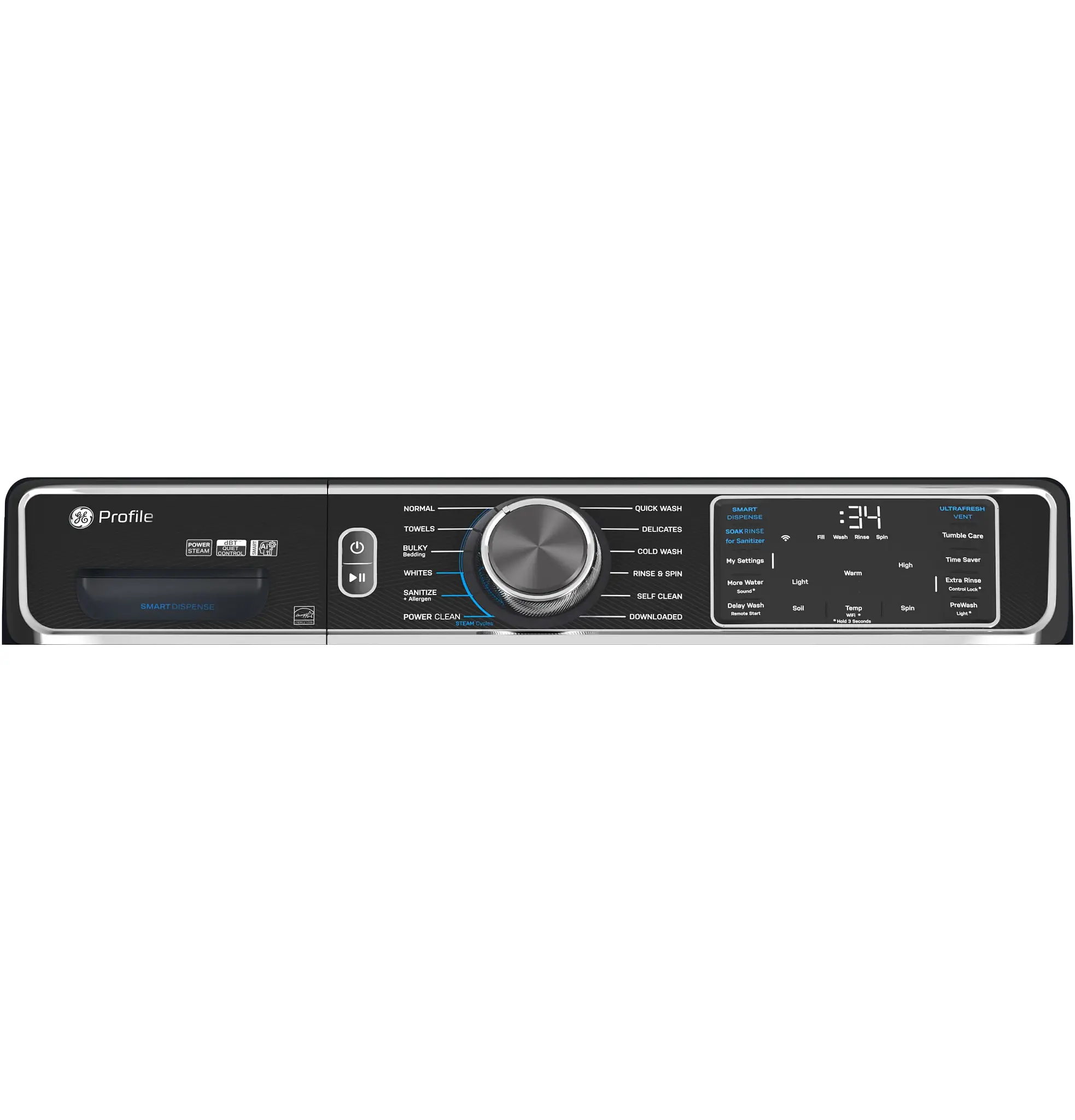 Ge Profile 870 Series Blue Front Load Washer Ge Profile 870 Series Blue Front Load Washer