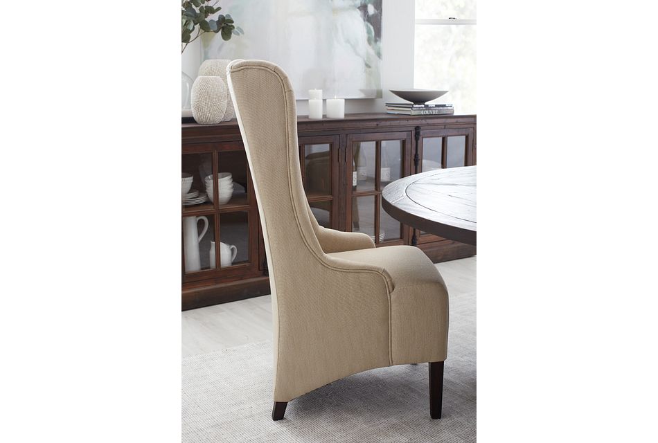 taupe dining room chairs