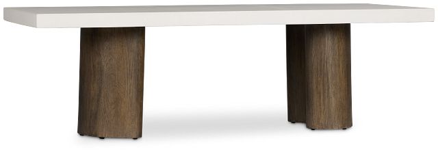 Jensen White Rectangular Table