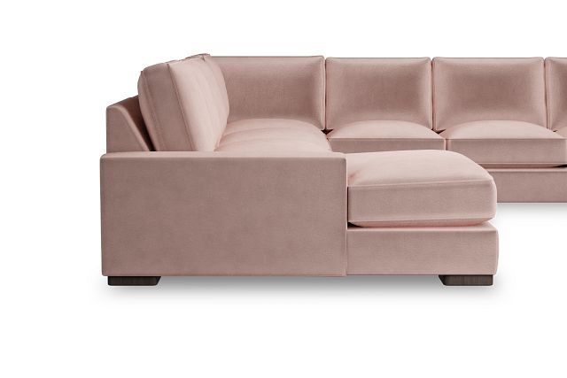 Edgewater Joya Light Pink Large Left Chaise Sectional