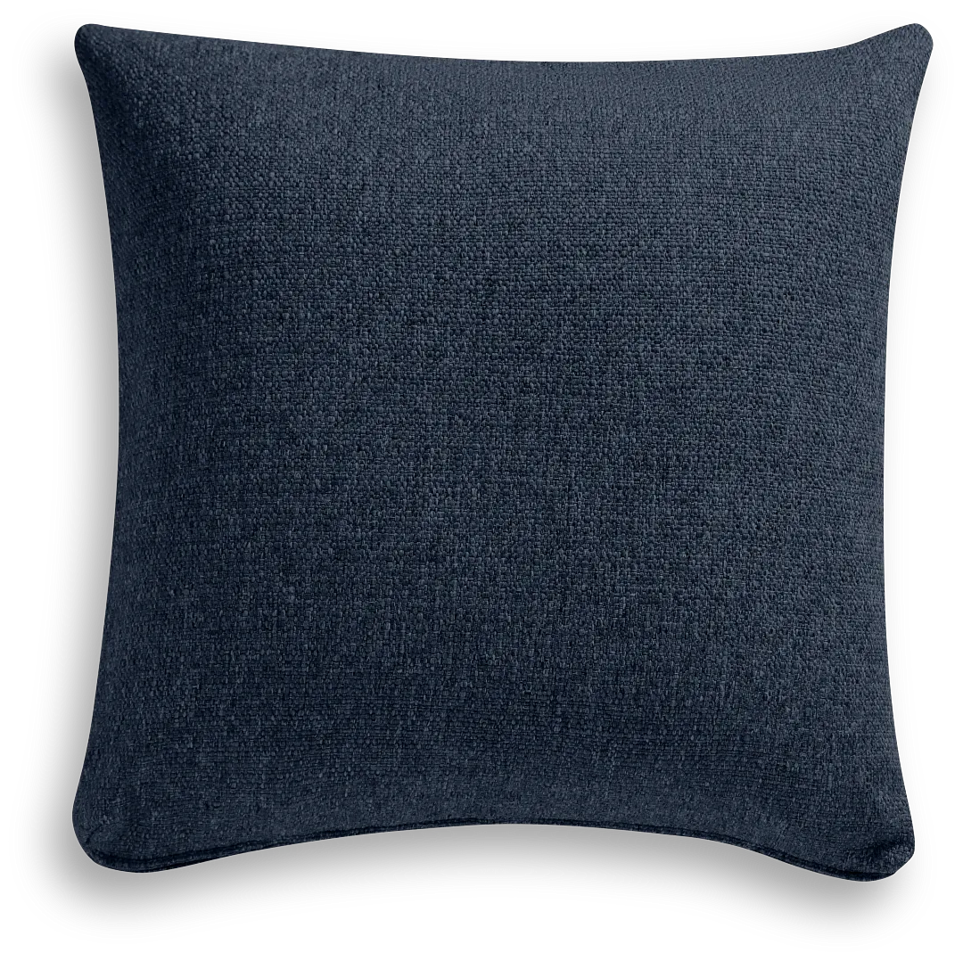 Sinclair Dark Blue 20" Accent Pillow