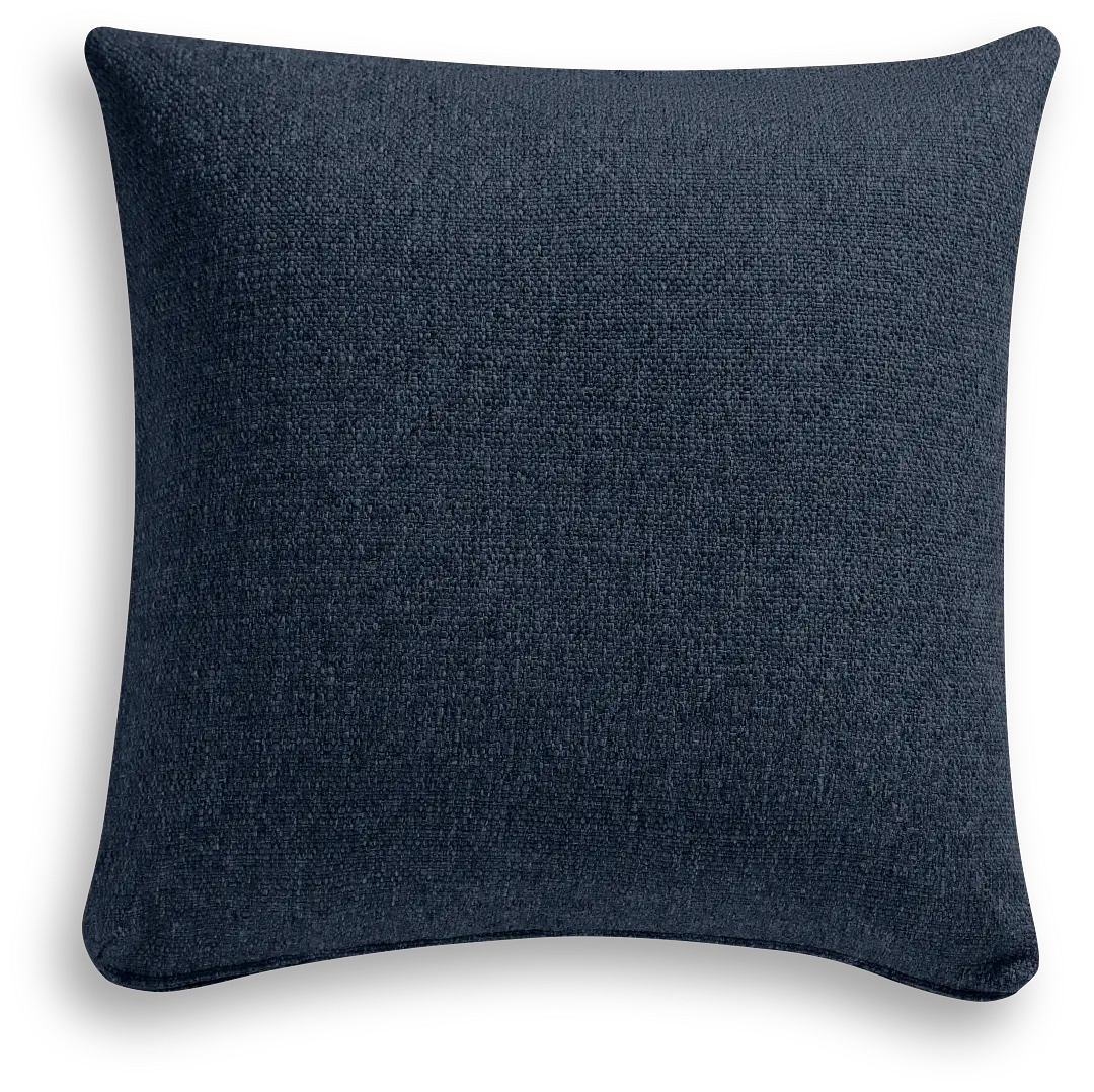Sinclair Dark Blue 20" Accent Pillow Sinclair Dark Blue 20" Accent Pillow