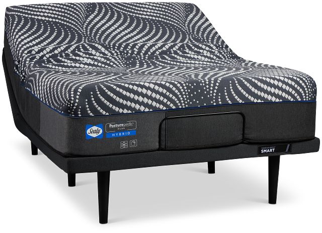 Sealy Posturepedic Plus High Point 14" Soft Ergo Smart Adjustable Mattress Set