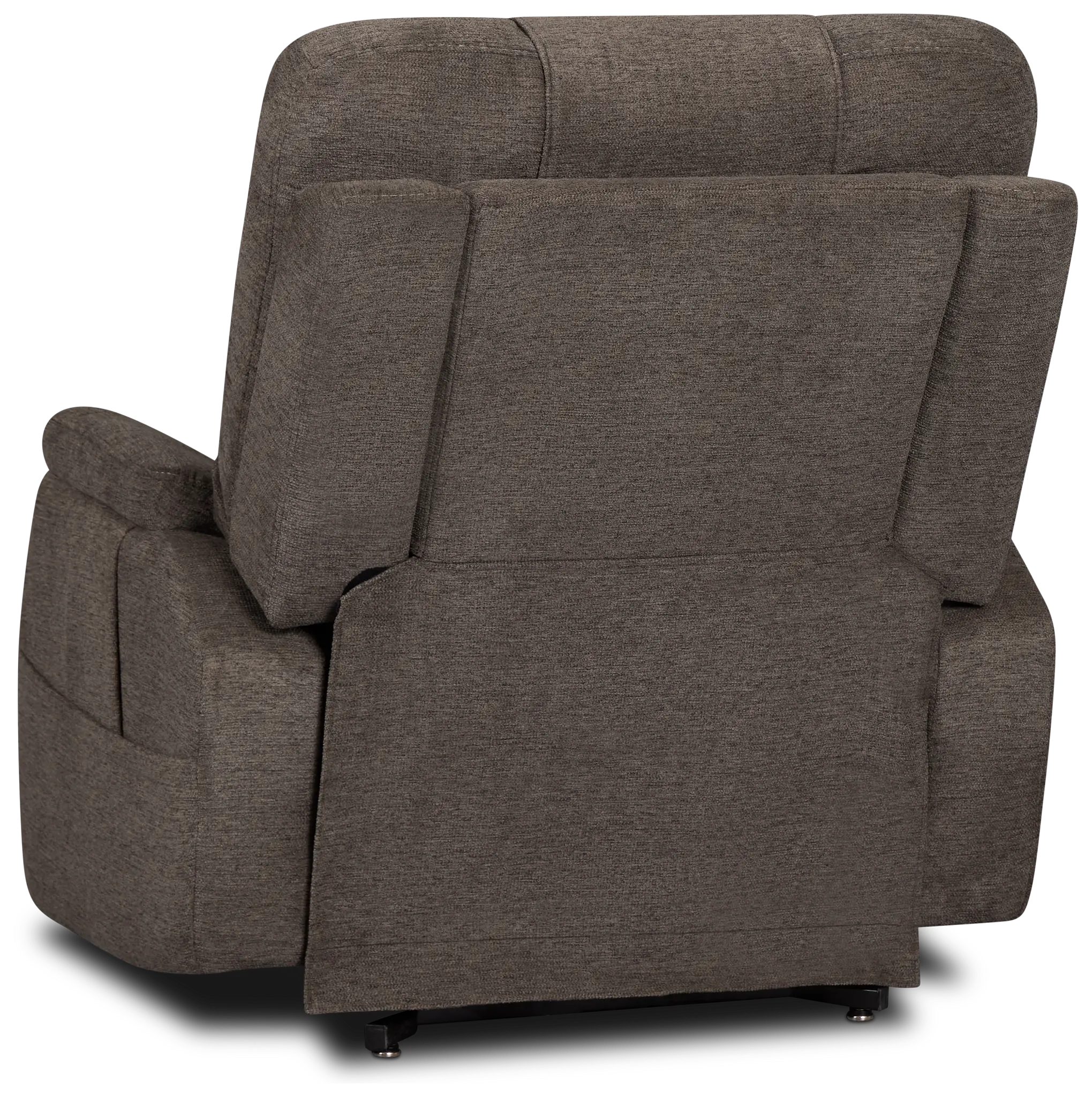 Zecliner Model 2 Plus Dark Gray Fabric Power Lift Recliner Zecliner Model 2 Plus Dark Gray Fabric Power Lift Recliner