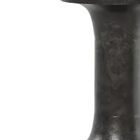Four Hands Gino Black Round End Table