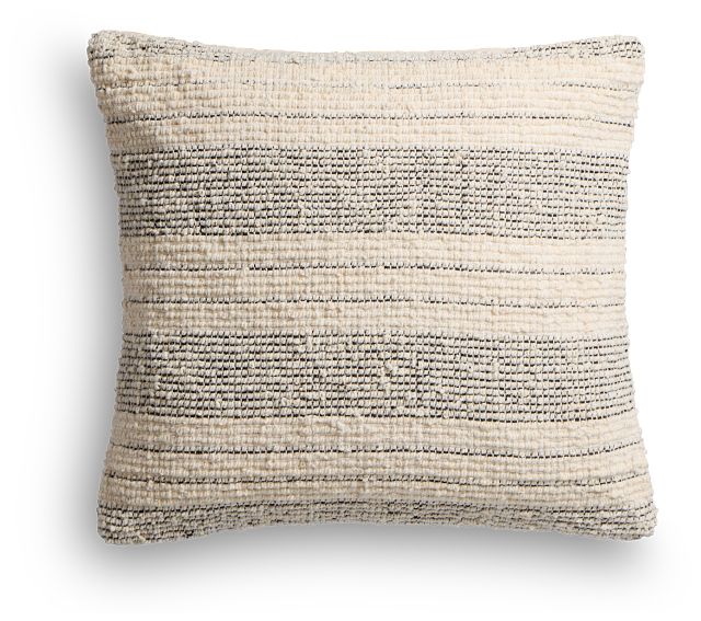 Calar Gray 20" Square Accent Pillow