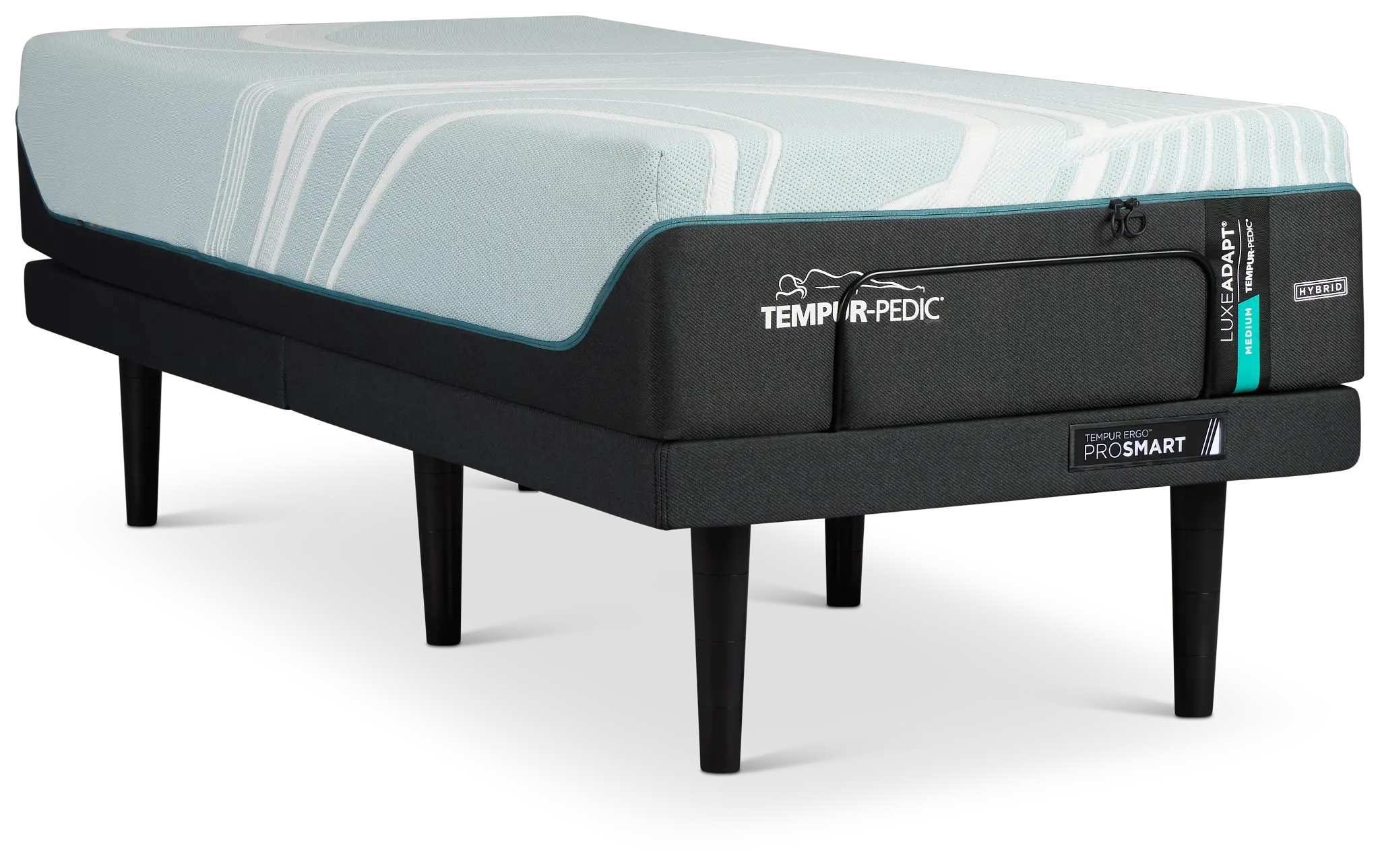 Tempur-pedic Tempur-luxeadapt Medium Hybrid Ergo Prosmart Adjustable Mattress Set Tempur-pedic Tempur-luxeadapt Medium Hybrid Ergo Prosmart Adjustable Mattress Set