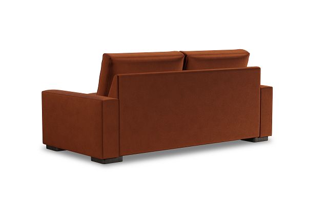 Edgewater Joya Orange 84" Sofa W/ 2 Cushions (3)