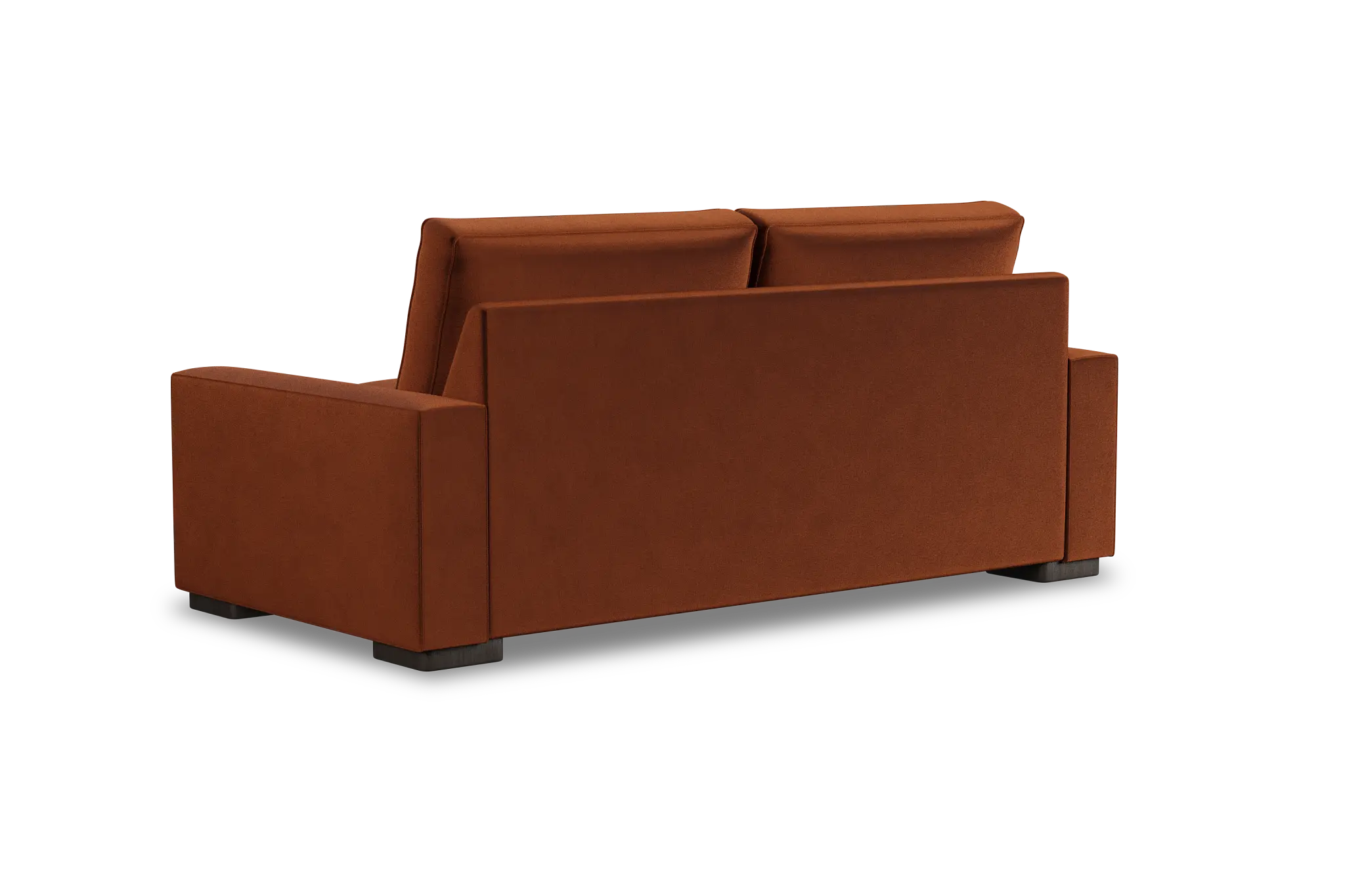 Edgewater Joya Orange 84" Sofa W/ 2 Cushions Edgewater Joya Orange 84" Sofa W/ 2 Cushions