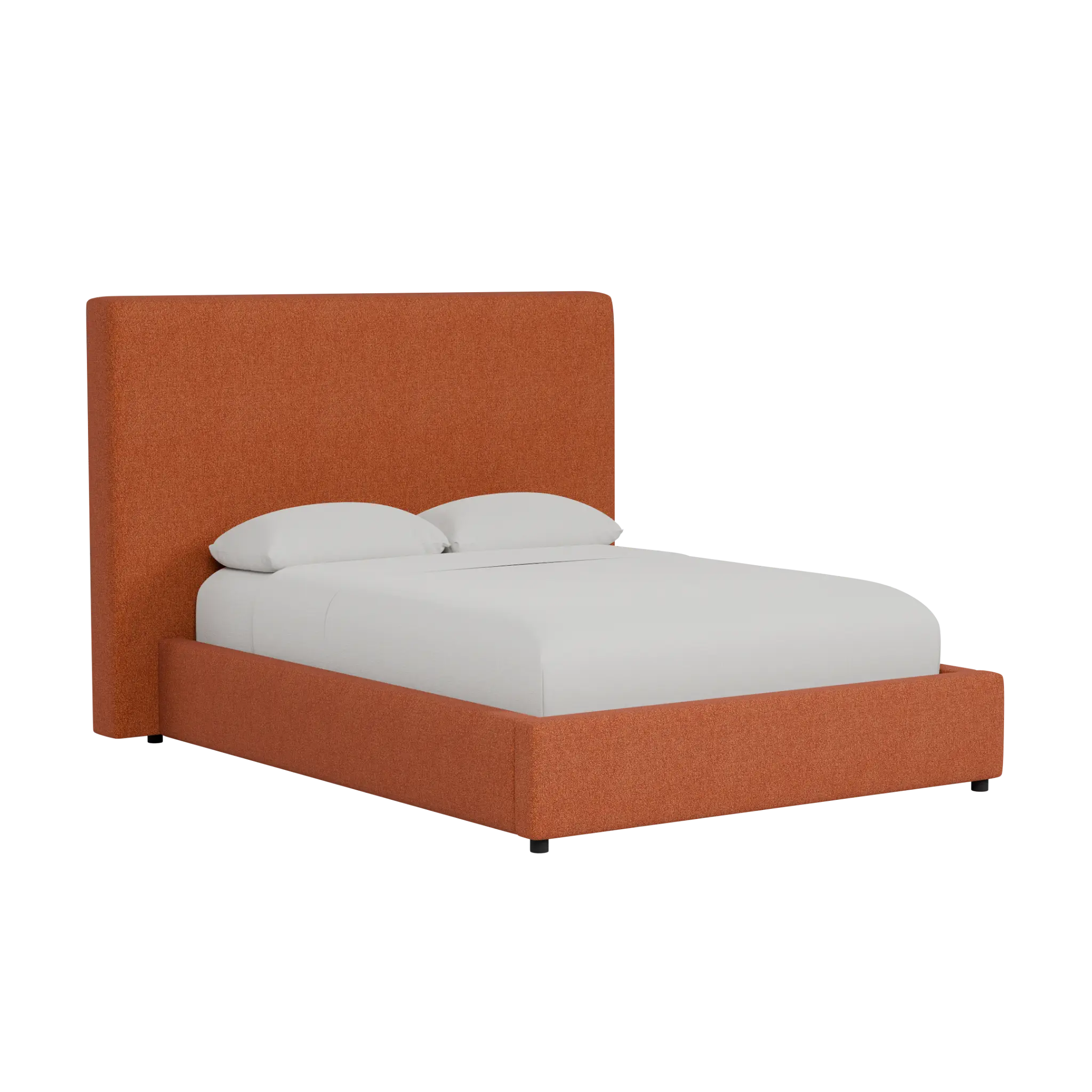 Grayton Elite Medium Brown 54" Upholstered Platform Bed Grayton Elite Medium Brown 54" Upholstered Platform Bed