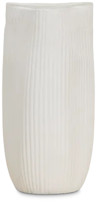 Niola White Medium Vase