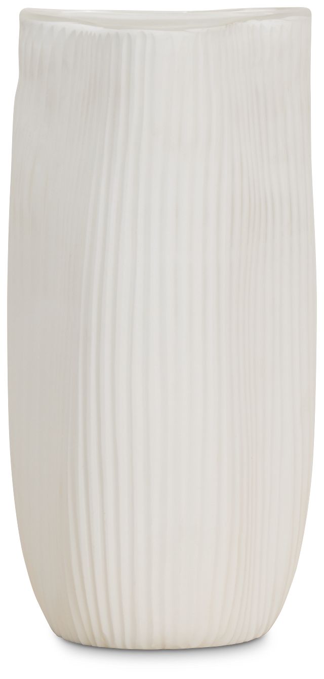 Niola White Medium Vase