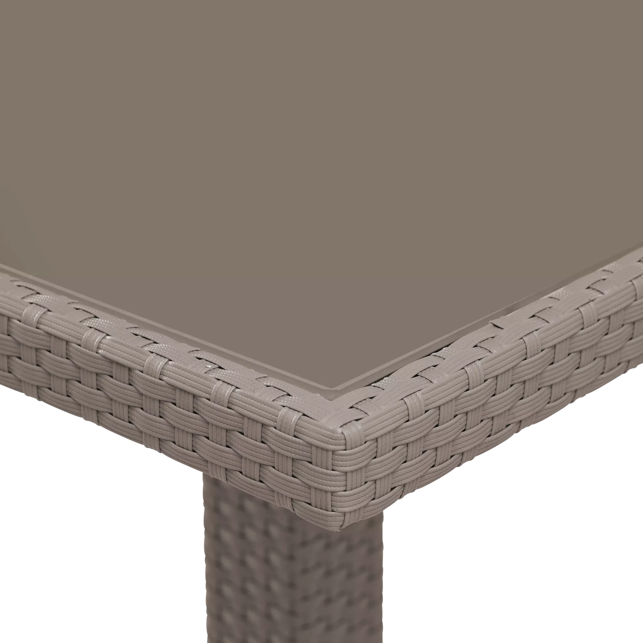 Lisbon Khaki 27" Square Table