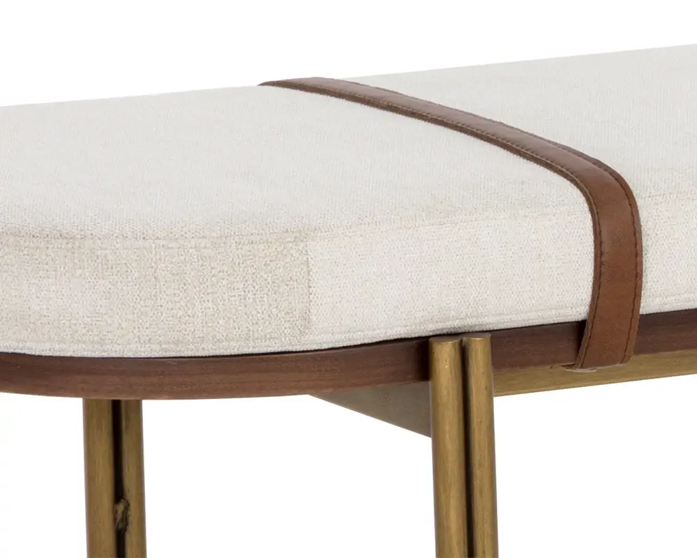 Emalee Light Beige Bench Emalee Light Beige Bench