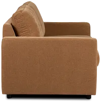 Addie Brown Fabric 2-piece Modular Storage Sofa