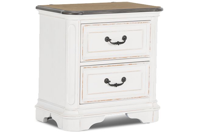 Wilmington Two-tone 2-drawer Nightstand