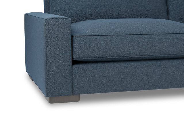 Edgewater Elite Blue 96" Sofa W/ 2 Cushions