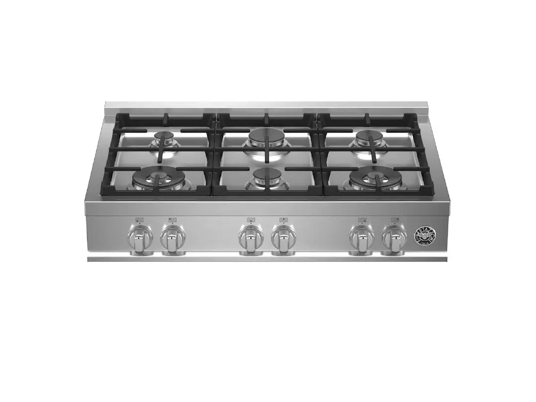 Bertazzoni 366 Series Stainless Steel 36" Gas Cook Top Bertazzoni 366 Series Stainless Steel 36" Gas Cook Top