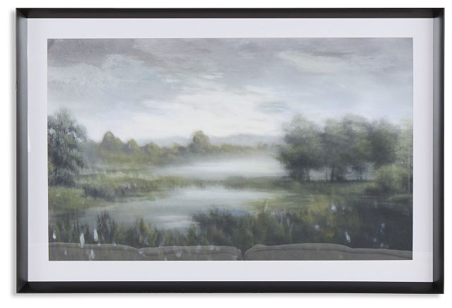 Riverly Green Framed Wall Art