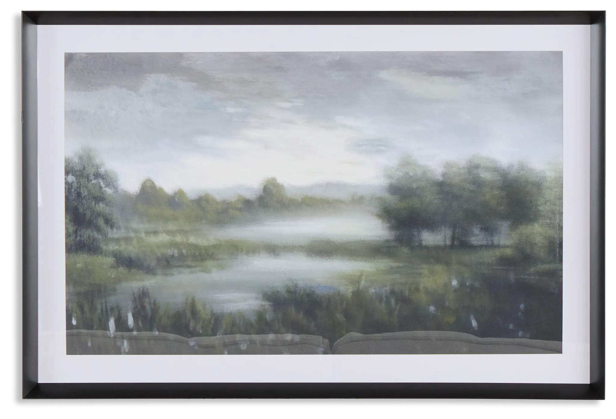 Riverly Green Framed Wall Art