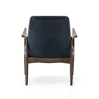 Four Hands Abella Navy Velvet Accent Chair