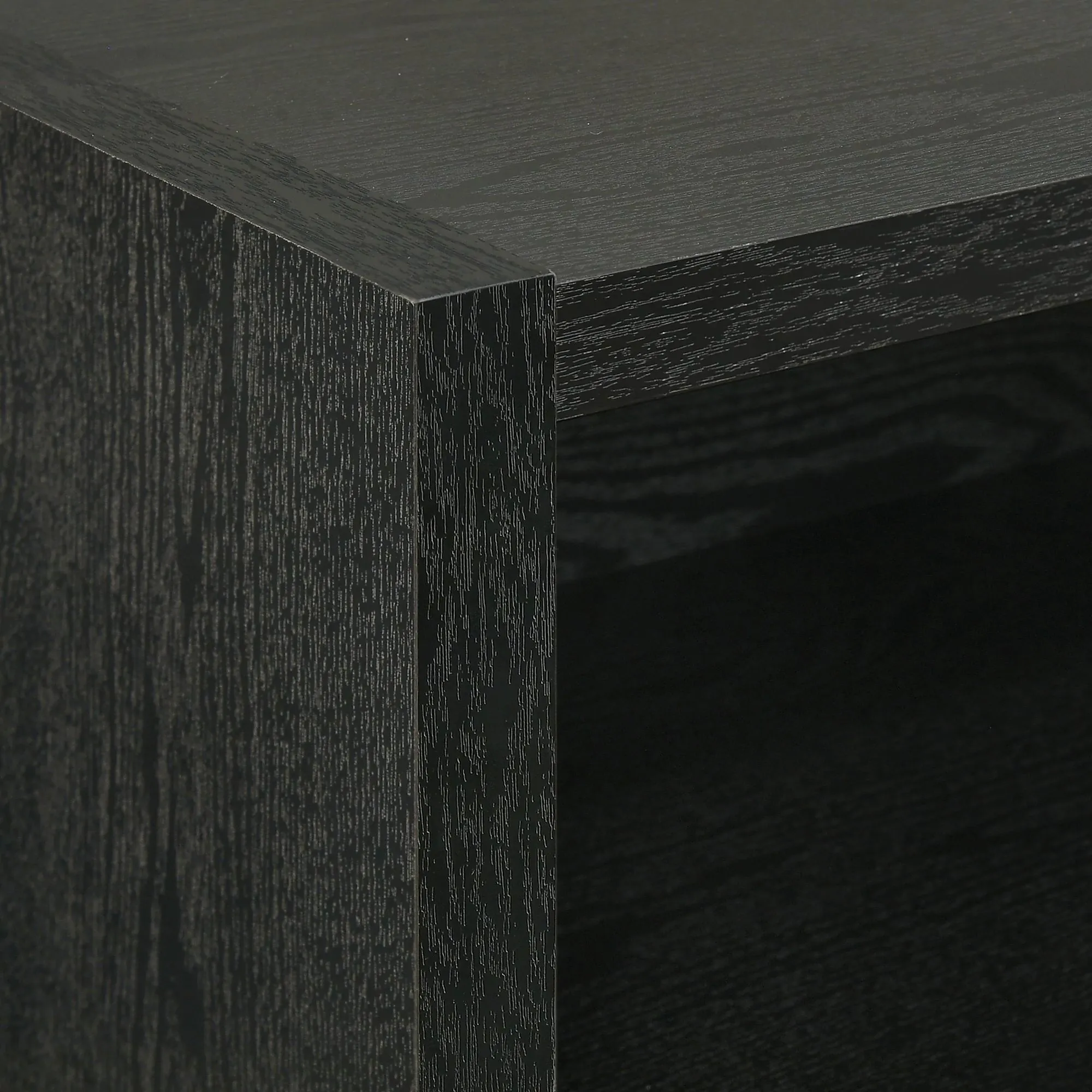 Finian Black Nightstand